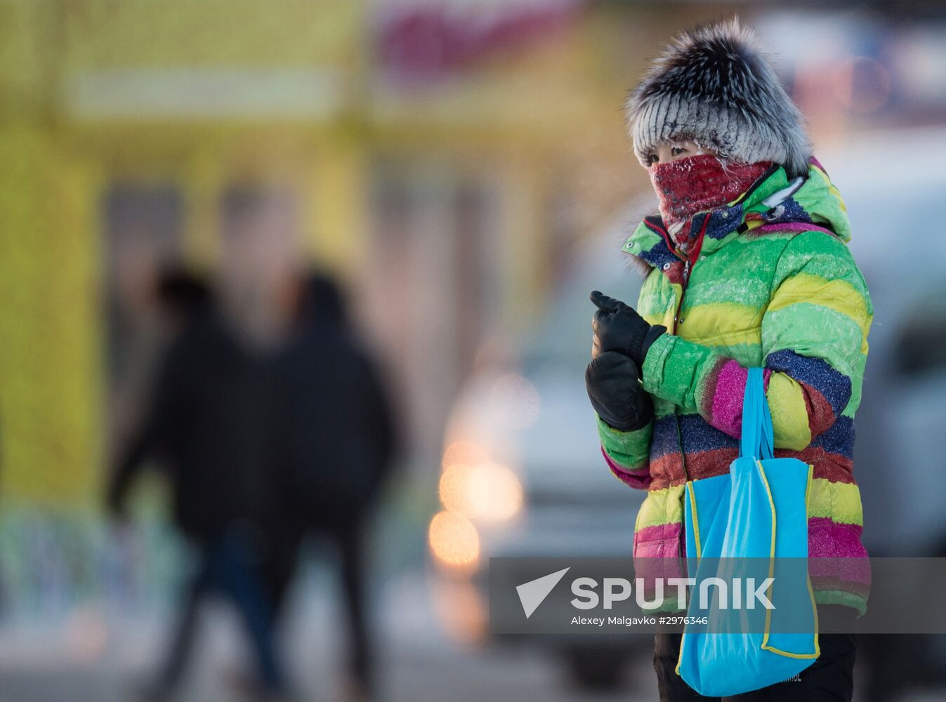 Omsk hit by extreme cold weather