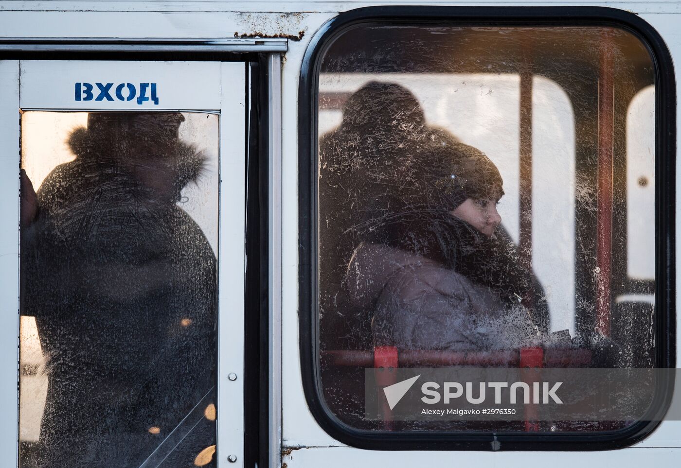 Omsk hit by extreme cold weather