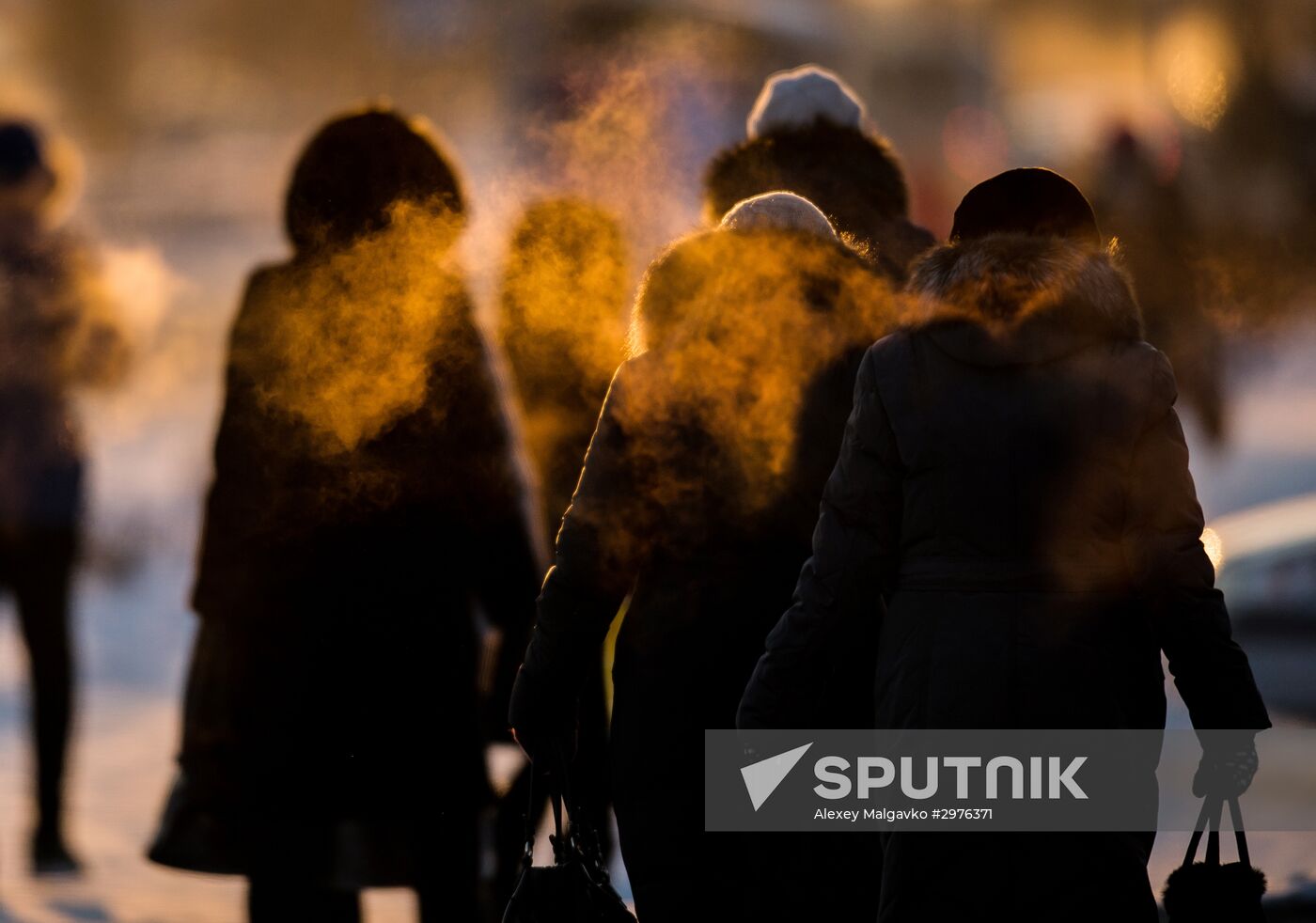 Omsk hit by extreme cold weather