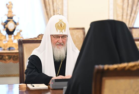 Patriarch of Moscow Kirill meets with heads of local Orthodox churches
