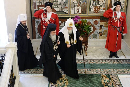 Patriarch of Moscow Kirill meets with heads of local Orthodox churches