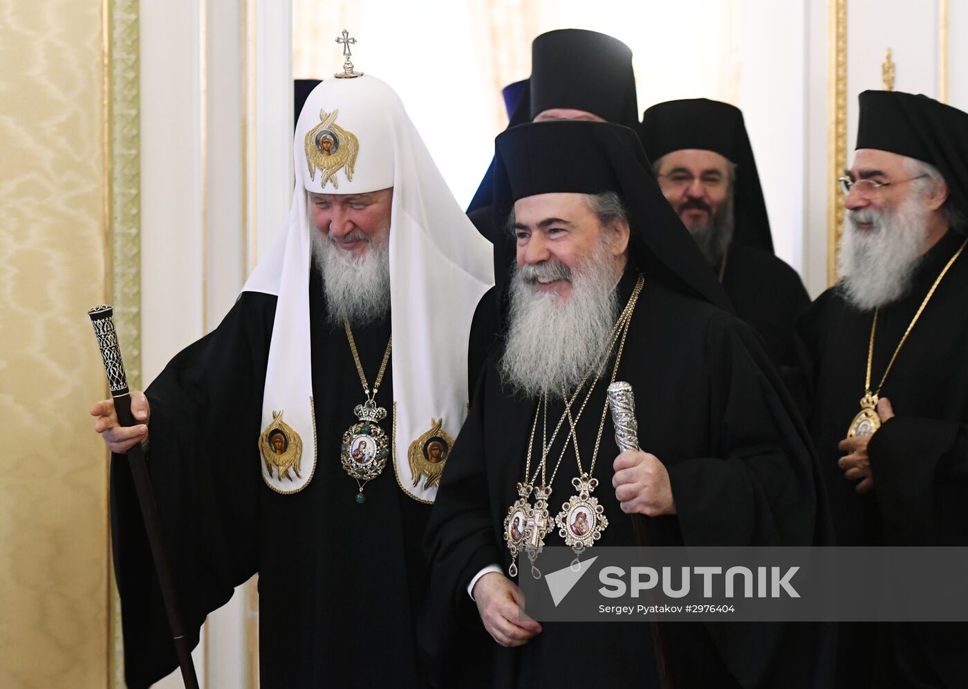 Patriarch of Moscow Kirill meets with heads of local Orthodox churches