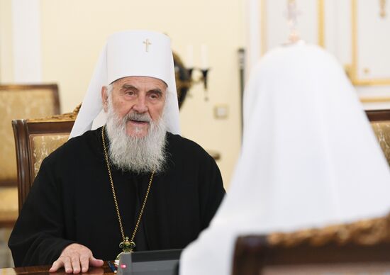Patriarch of Moscow Kirill meets with heads of local Orthodox churches