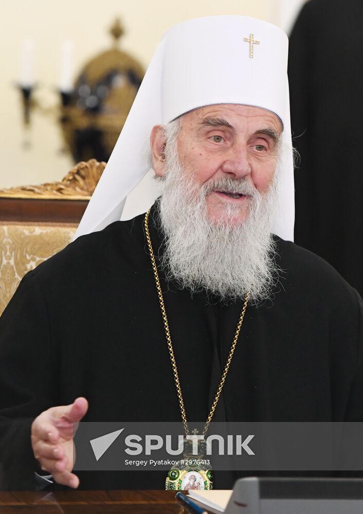 Patriarch of Moscow Kirill meets with heads of local Orthodox churches