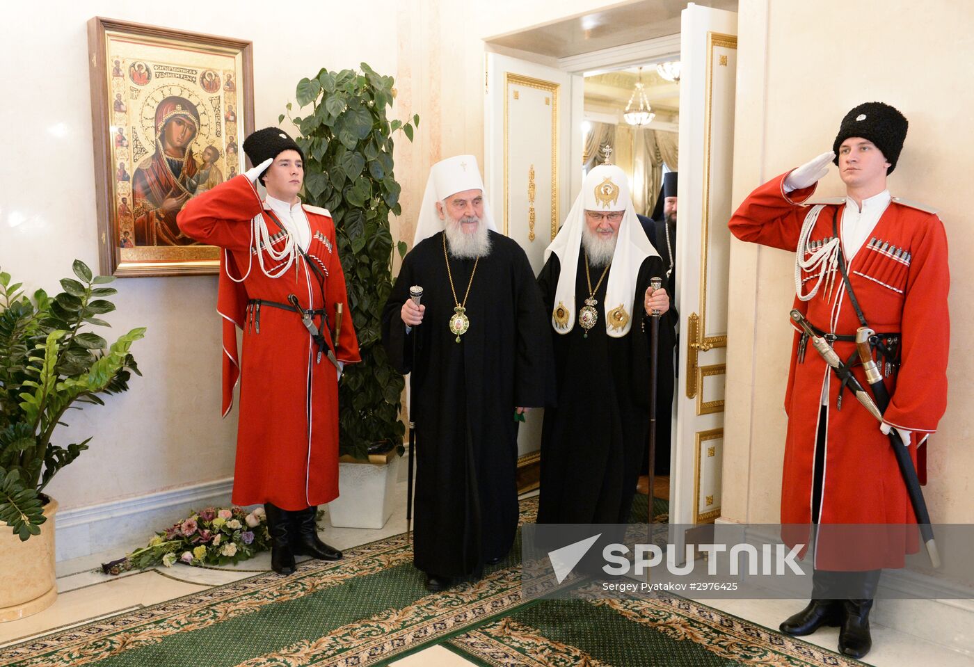Patriarch of Moscow Kirill meets with heads of local Orthodox churches