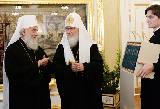 Patriarch of Moscow Kirill meets with heads of local Orthodox churches