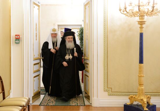 Patriarch of Moscow Kirill meets with heads of local Orthodox churches