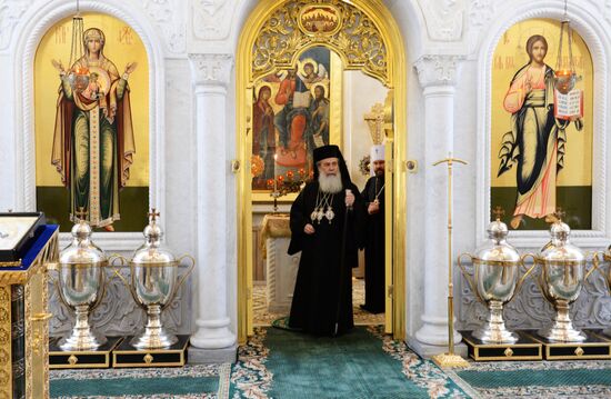 Patriarch of Moscow Kirill meets with heads of local Orthodox churches