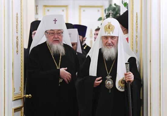 Patriarch of Moscow Kirill meets with heads of local Orthodox churches