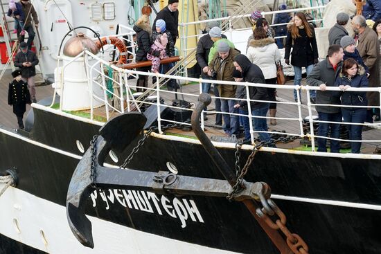 Activities to celebrate Kruzenshtern barque's 90th anniversary in Kaliningrad