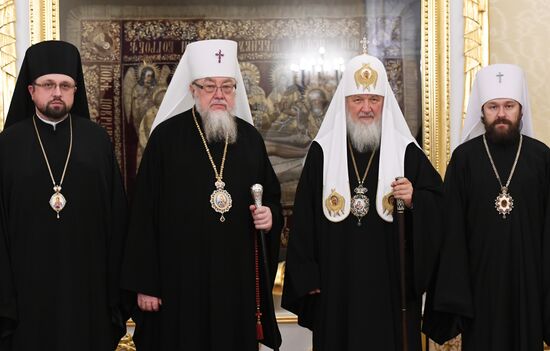 Patriarch of Moscow Kirill meets with heads of local Orthodox churches