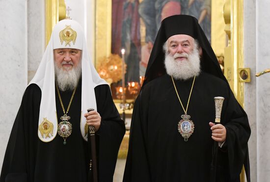 Patriarch of Moscow Kirill meets with heads of local Orthodox churches