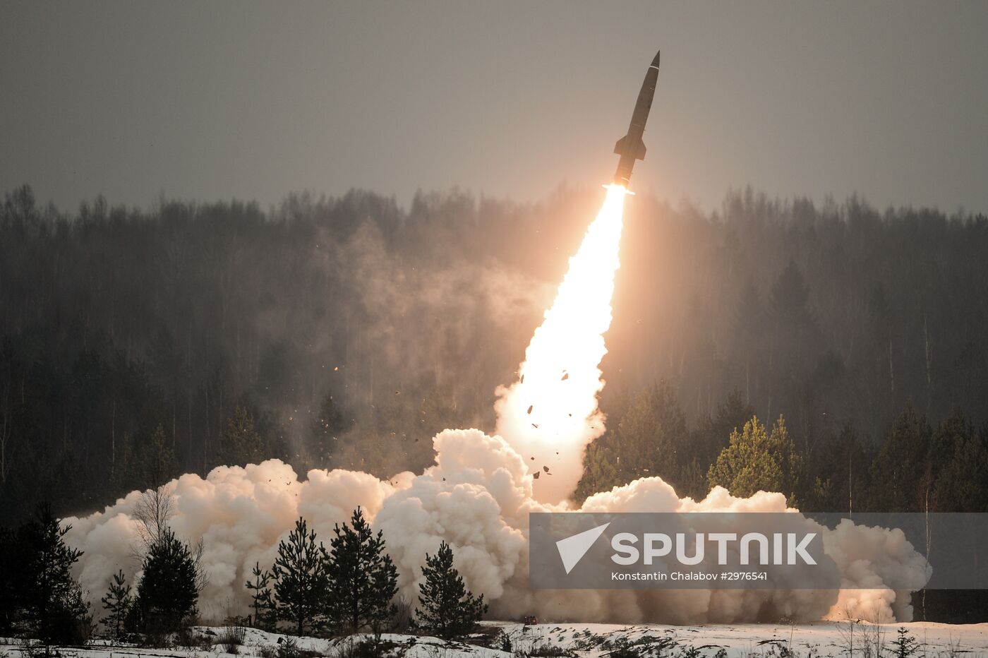 Day of Missile Forces and Artillery at Luga training ground, Leningrad Region