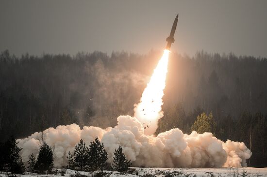 Day of Missile Forces and Artillery at Luga training ground, Leningrad Region