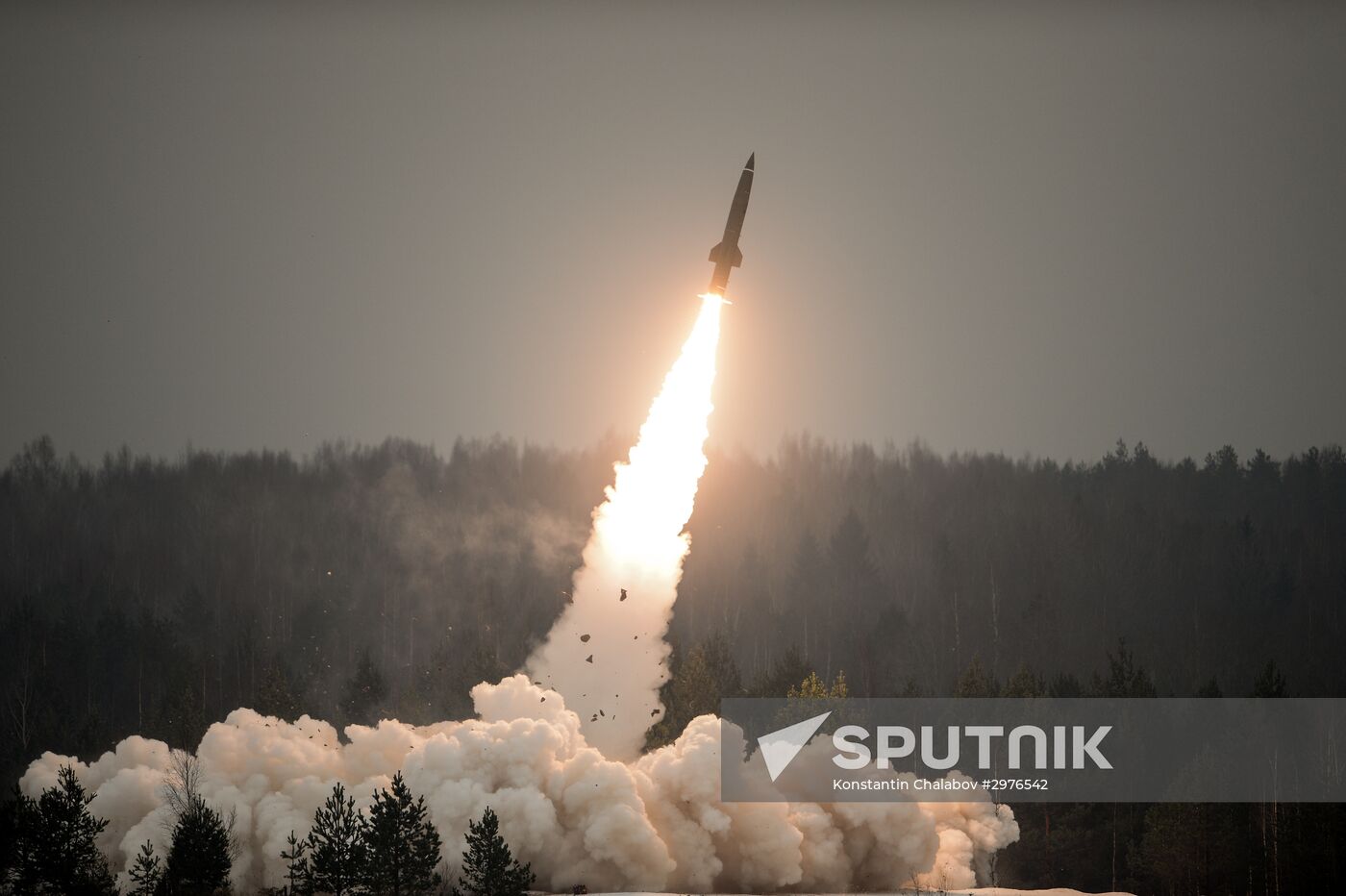 Day of Missile Forces and Artillery at Luga training ground, Leningrad Region