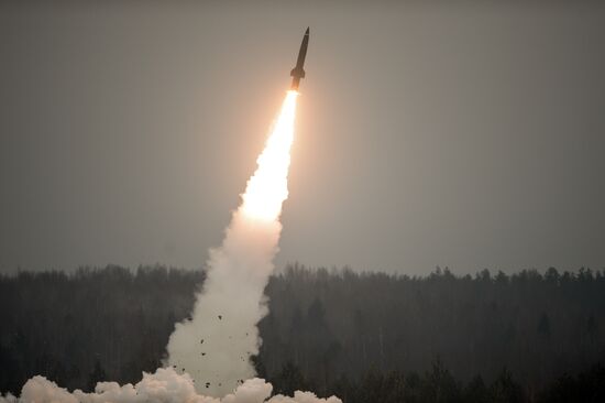 Day of Missile Forces and Artillery at Luga training ground, Leningrad Region