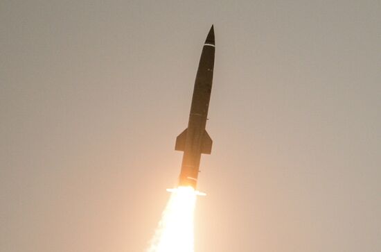 Day of Missile Forces and Artillery at Luga training ground, Leningrad Region