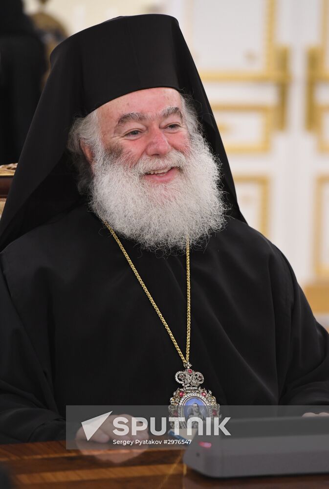 Patriarch of Moscow Kirill meets with heads of local Orthodox churches