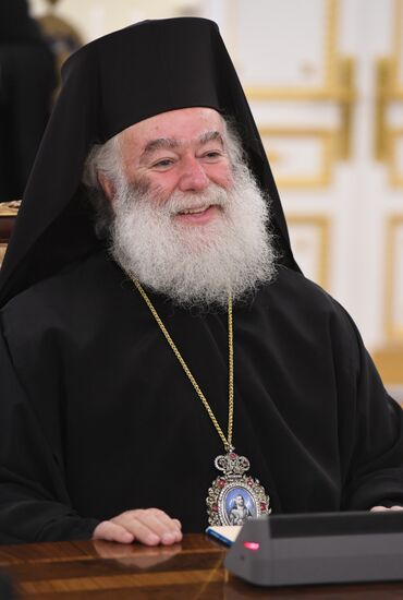 Patriarch of Moscow Kirill meets with heads of local Orthodox churches