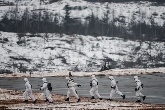 Day of Missile Forces and Artillery at Luga training ground, Leningrad Region