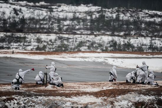 Day of Missile Forces and Artillery at Luga training ground, Leningrad Region