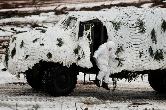 Day of Missile Forces and Artillery at Luga training ground, Leningrad Region
