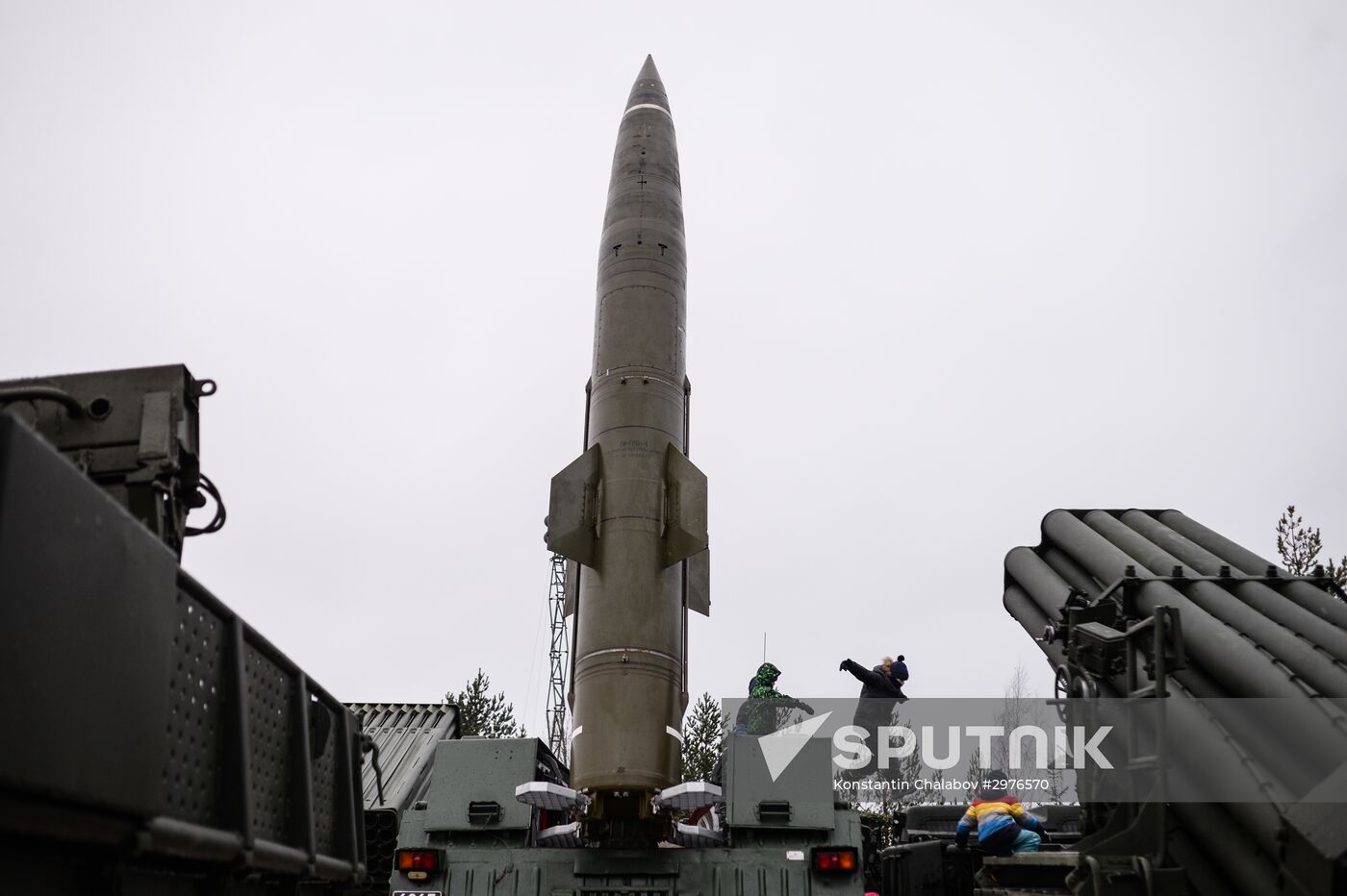 Day of Missile Forces and Artillery at Luga training ground, Leningrad Region
