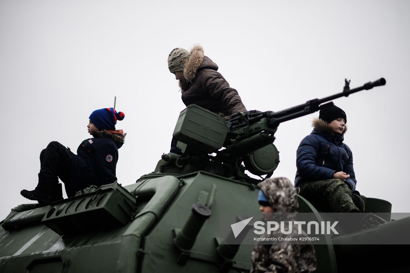 Day of Missile Forces and Artillery at Luga training ground, Leningrad Region