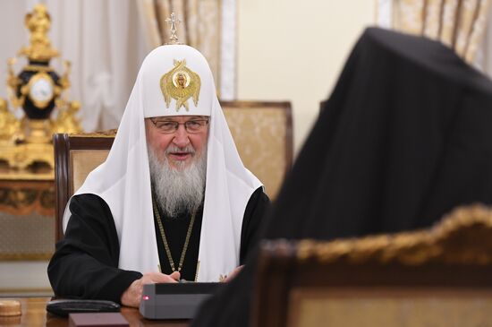 Patriarch of Moscow Kirill meets with heads of local Orthodox churches