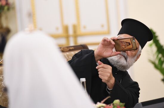 Patriarch of Moscow Kirill meets with heads of local Orthodox churches