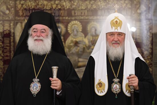 Patriarch of Moscow Kirill meets with heads of local Orthodox churches