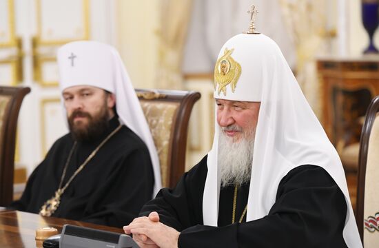 Patriarch of Moscow Kirill meets with heads of local Orthodox churches