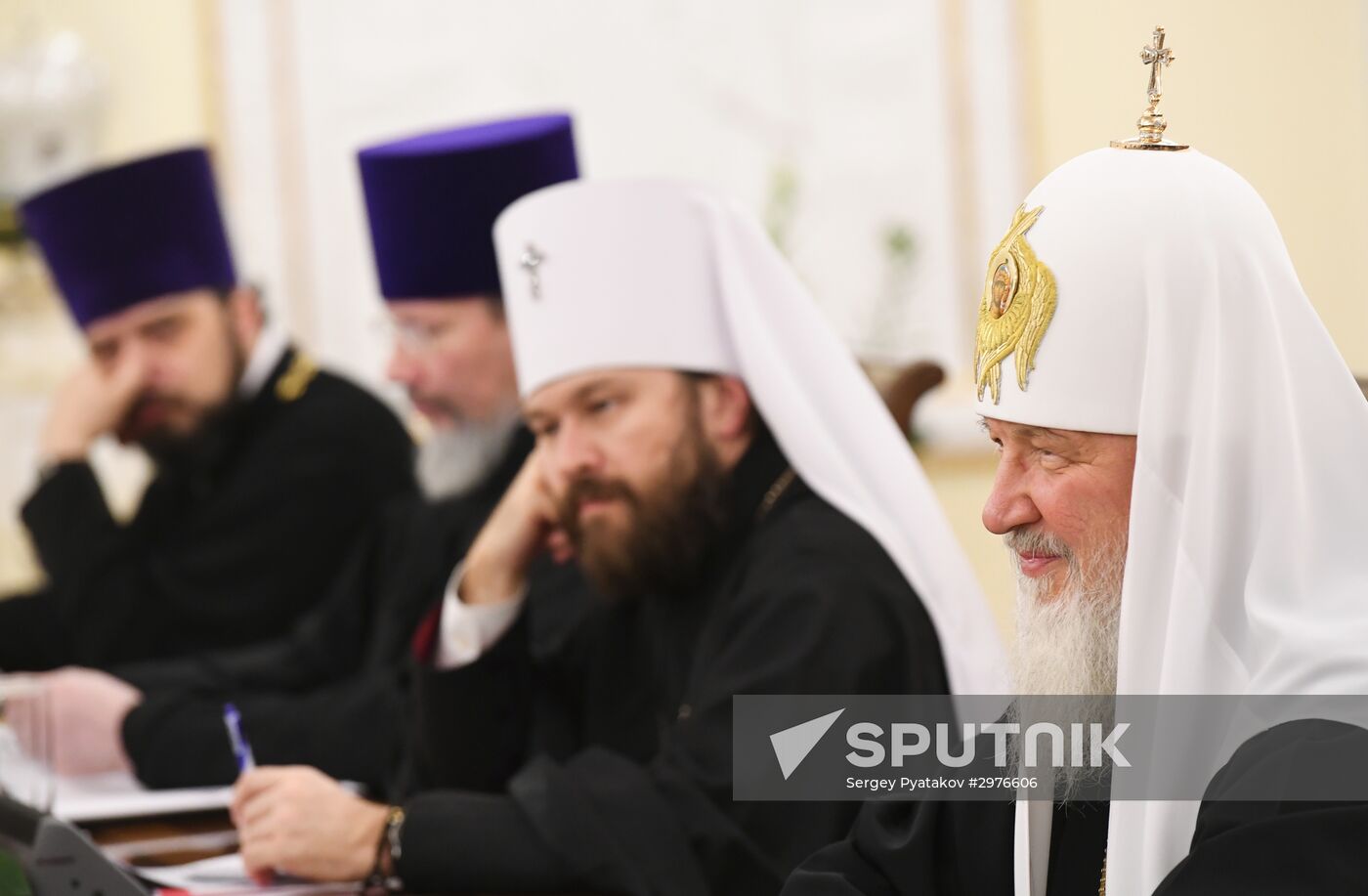 Patriarch of Moscow Kirill meets with heads of local Orthodox churches