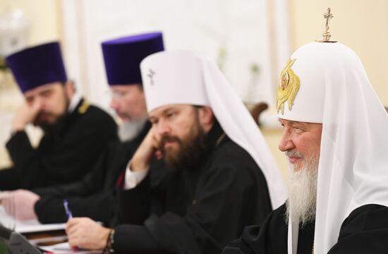 Patriarch of Moscow Kirill meets with heads of local Orthodox churches