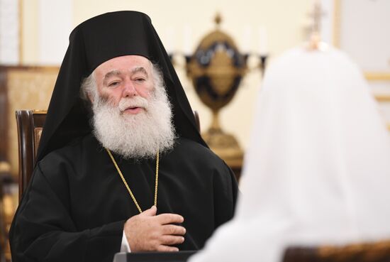Patriarch of Moscow Kirill meets with heads of local Orthodox churches