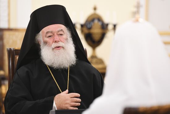 Patriarch of Moscow Kirill meets with heads of local Orthodox churches