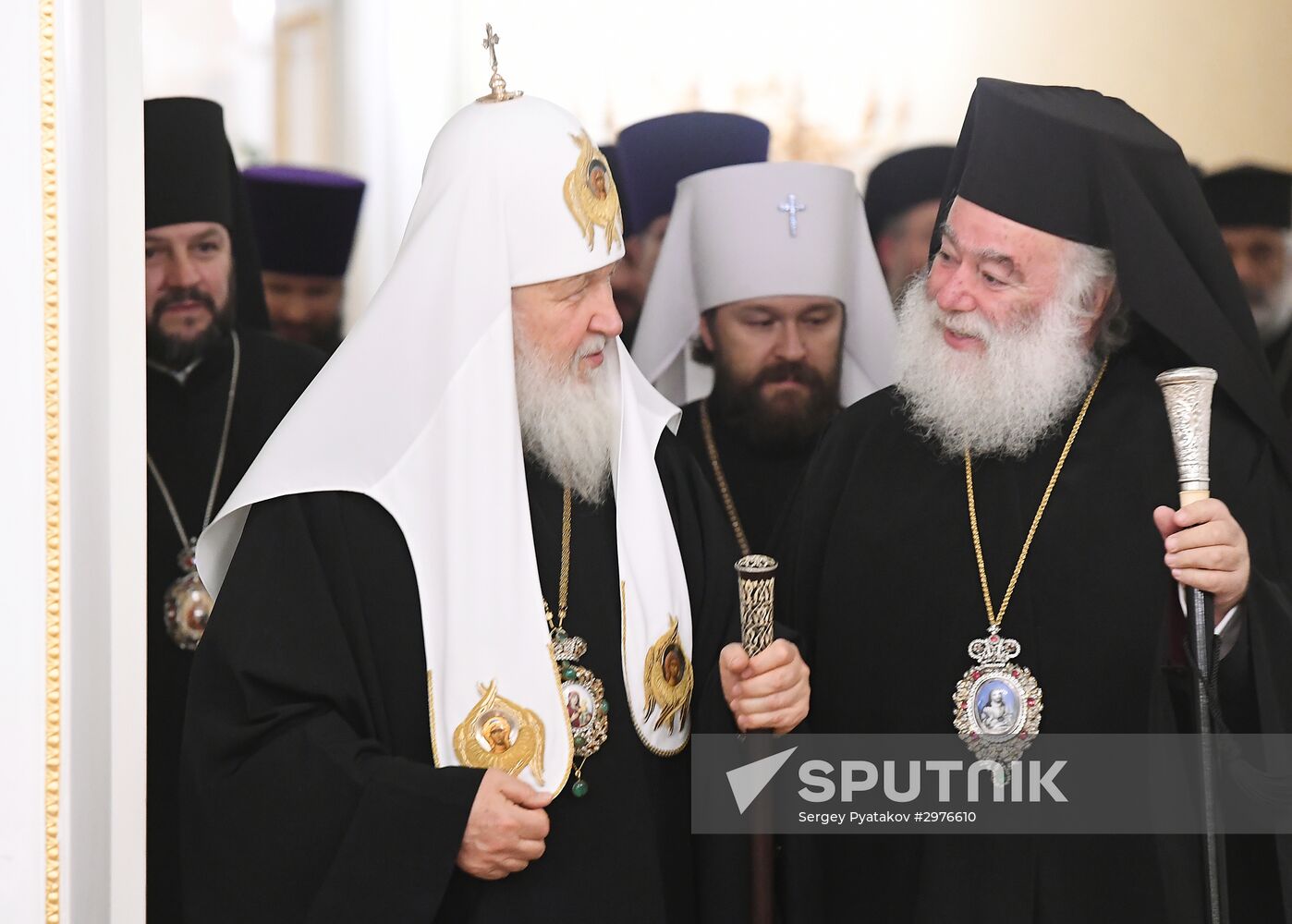Patriarch of Moscow Kirill meets with heads of local Orthodox churches
