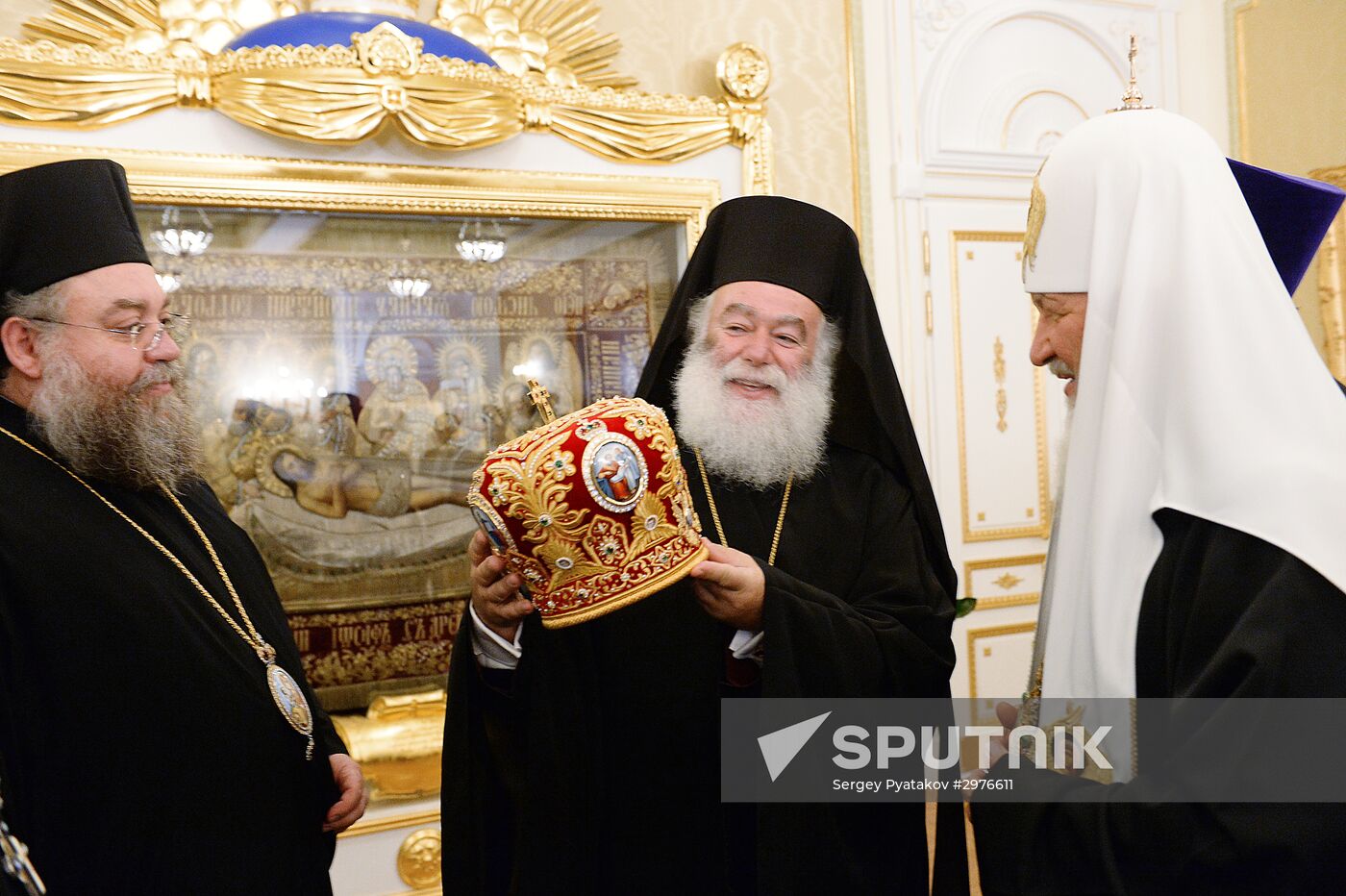 Patriarch of Moscow Kirill meets with heads of local Orthodox churches