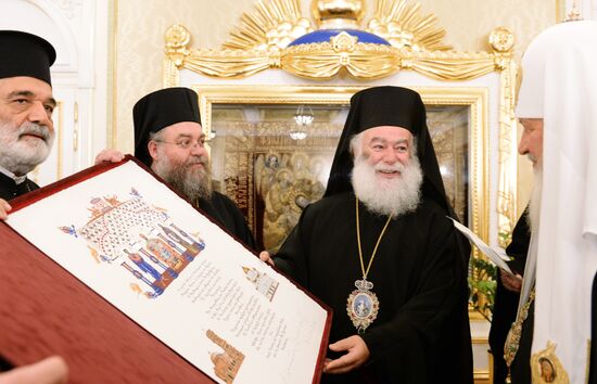 Patriarch of Moscow Kirill meets with heads of local Orthodox churches