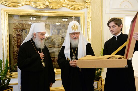 Patriarch of Moscow Kirill meets with heads of local Orthodox churches