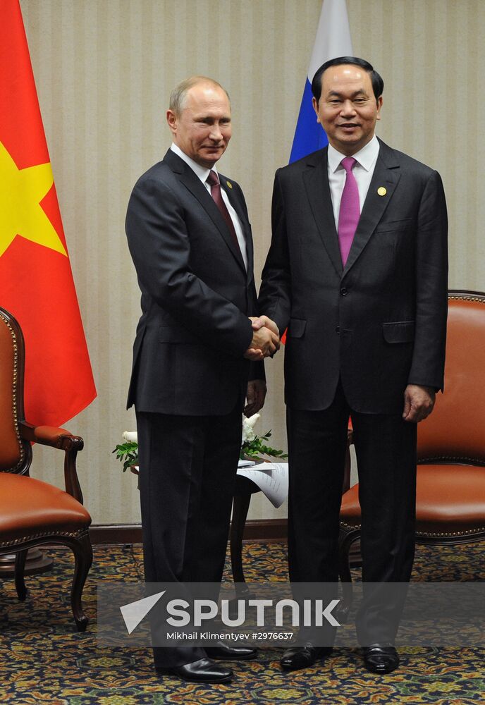 Russian President Vladimir Putin takes part in APEC Summit in Peru