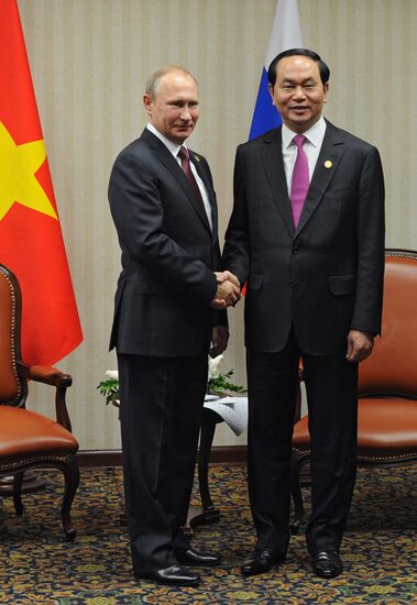 Russian President Vladimir Putin takes part in APEC Summit in Peru