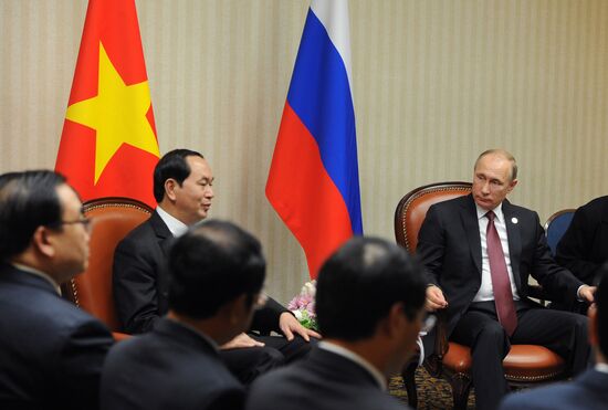 Russian President Vladimir Putin takes part in APEC Summit in Peru