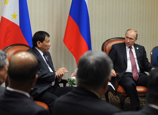 Russian President Vladimir Putin takes part in APEC Summit in Peru