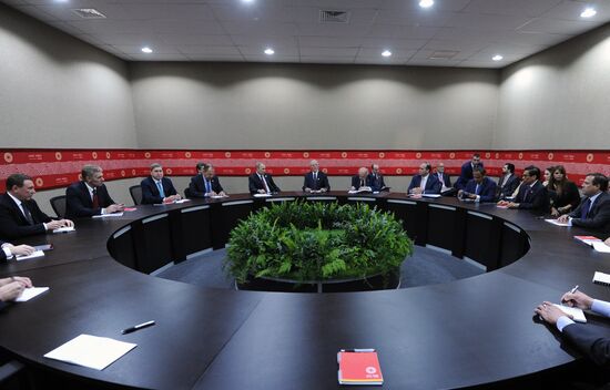 Russian President Vladimir Putin takes part in APEC Summit in Peru