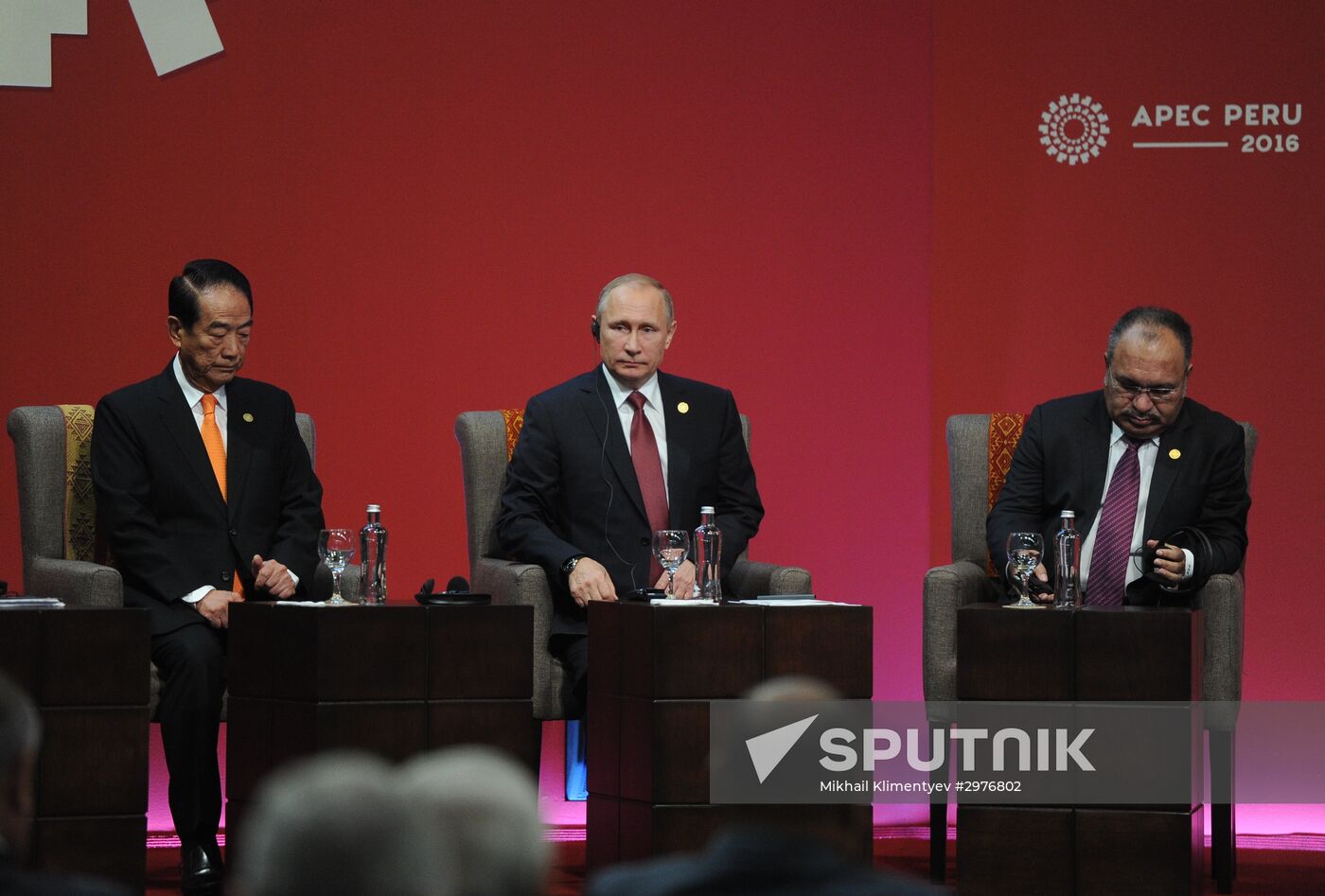 Russian President Vladimir Putin takes part in APEC Summit in Peru