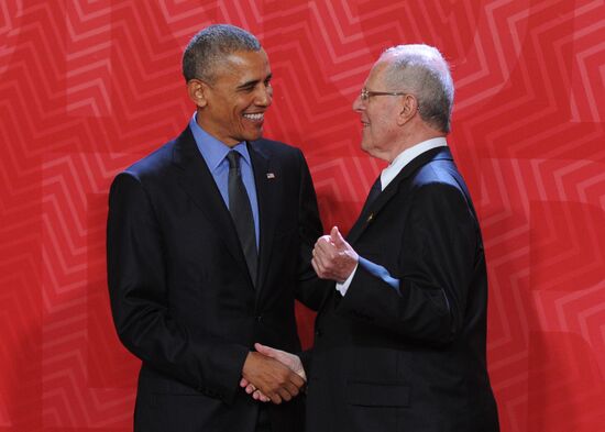 Russian President Vladimir Putin takes part in APEC Summit in Peru