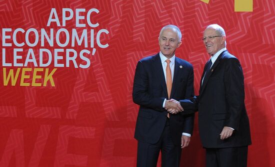 Russian President Vladimir Putin takes part in APEC Summit in Peru