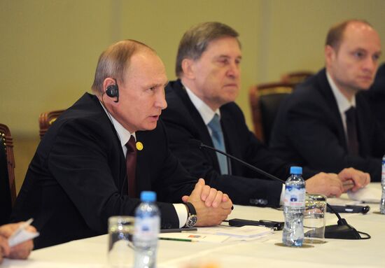 Russian President Vladimir Putin takes part in APEC Summit in Peru