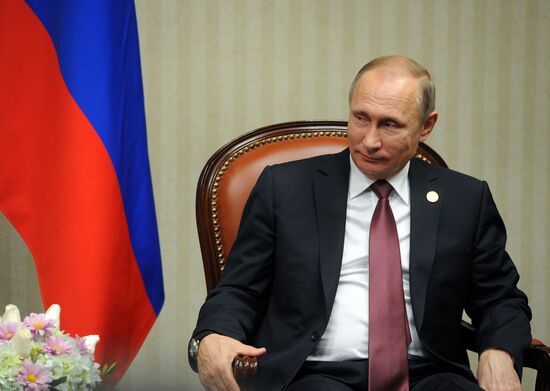 Russian President Vladimir Putin takes part in APEC Summit in Peru